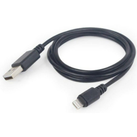 Gembird CC-USB2-AMLM-2M Lightning Cable USB 2.0 2 m / black