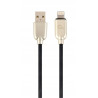 Gembird CC-USB2R-AMLM-1M USB-A to Lightning Cable Premium rubber 1m / black