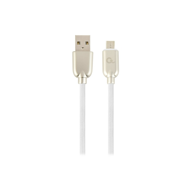 Gembird CC-USB2R-AMMBM-1M-W USB Cable USB A to Micro-USB B 1m / white