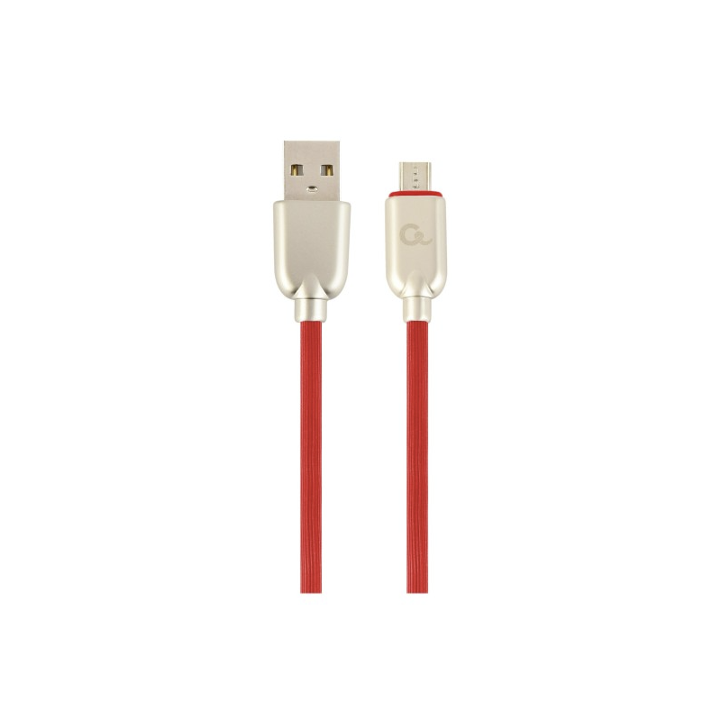 Gembird CC-USB2R-AMMBM-2M-R USB-A to Micro-USB Cable 2m / red