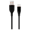 Gembird CC-USB2S-AMCM-1.5M-BK Premium Silicone USB-A to USB-C Cable 1.5m / black
