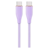 Gembird CC-USB2S-CMCM-1.5M-P Premium silicon USB Type-C Male - USB Type-C Male Cable 1.5m / violet