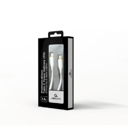 Gembird CC-USB2S-CMCM-1.5M-W USB Type-C Cable 1.5m / white