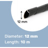 Gembird CM-WR1210-01 Spiral Cable Organizer 12 mm 10 m