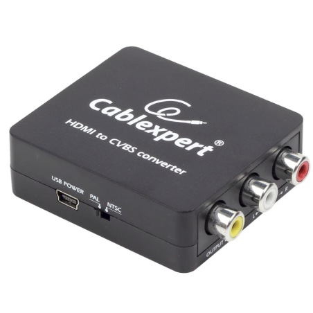 Gembird DSC-HDMI-CVBS-001 HDMI to CVBS + Stereo Audio Converter