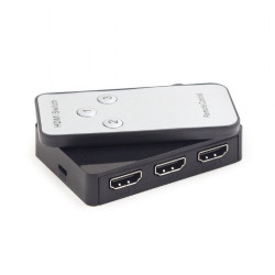 Gembird DSW-HDMI-34 HDMI Switch 3 Inputs / 1 Output 4K with Remote Control
