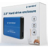 Gembird EE2-U3S-2-B 2.5" HDD Enclosure USB 3.0 / blue