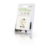 Gembird EG-ACU2A2-01 AC Wall Socket with 2 port USB Charger 2x USB 2.4A Schuko / white