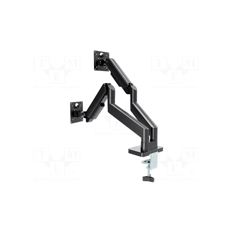 Gembird MA-DA2-06 Desk Mounted Adjustable Double Monitor Arm 17"-32" / black