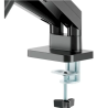 Gembird MA-DA2-06 Desk Mounted Adjustable Double Monitor Arm 17"-32" / black