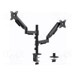 Gembird MA-DA2P-02 Adjustable Desk Display Mounting Arm for 2 Monitors 17"-32"
