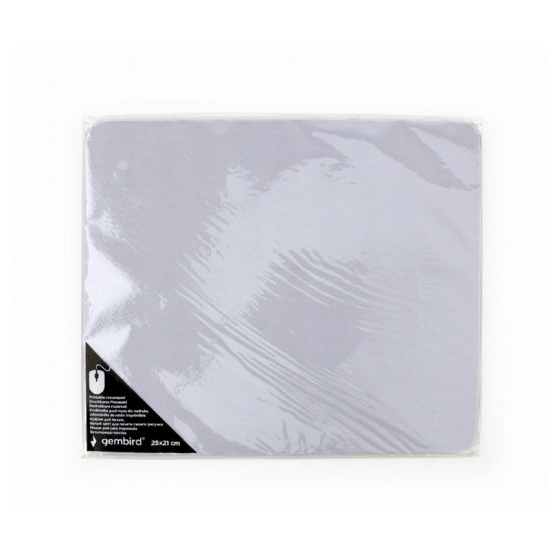 Gembird MP-PRINT-M Printable Mouse Pad Medium 250 x 210 mm / white