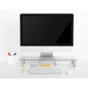 Gembird MS-TABLE-GM-01 Glass Monitor Stand / black