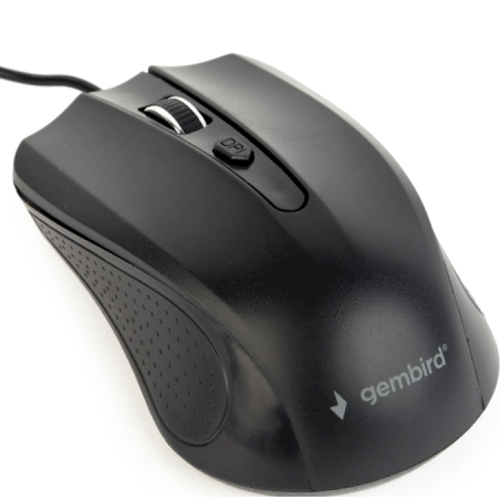 Gembird MUS-4B-01 USB Optical Mouse / black