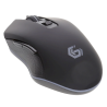 Gembird MUSGW-6BL-02 6-button rechargeable wireless RGB gaming mouse Firebolt / black