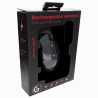 Gembird MUSGW-6BL-02 6-button rechargeable wireless RGB gaming mouse Firebolt / black