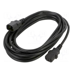 Gembird PC-189-VDE-5M Power Extension Cable 5.0 m