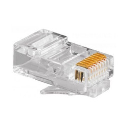 Gembird PLUG3UP6/100 RJ45 8P8C LAN Plug 6u Gold Plated 100 pcs