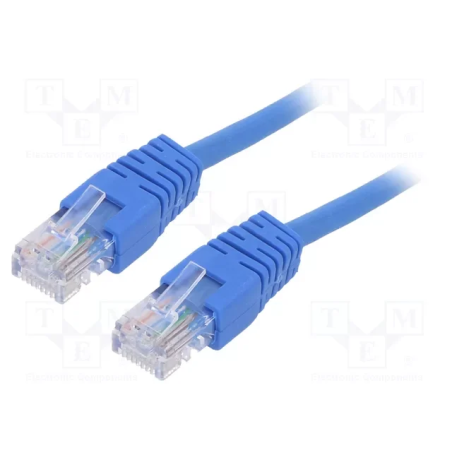 Gembird PP12-3M/B Patch Cable U/UTP Cat5e 3 m / blue