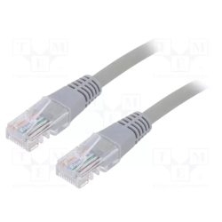 Gembird PP12-5M CAT5e UTP Patch Cord 5 m / grey