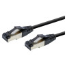Gembird PP8-LSZHCU-BK-0.5M S/FTP Cat.8 Patch Cord 0.5m / black