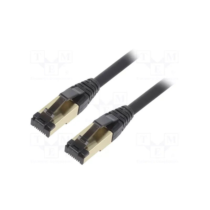 Gembird PP8-LSZHCU-BK-2M S/FTP Cat.8 Patch Cord 2 m LSZH / black