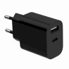 Gembird TA-UC-2AC12-01-BK Universal USB Charger 12W / black