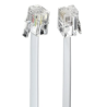 Gembird TC6P4C-3M Telephone Cable RJ11 Male - RJ11 Male 3m / grey
