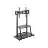 Gembird TVS-100F-01 TV Floor Stand with Caster Wheels