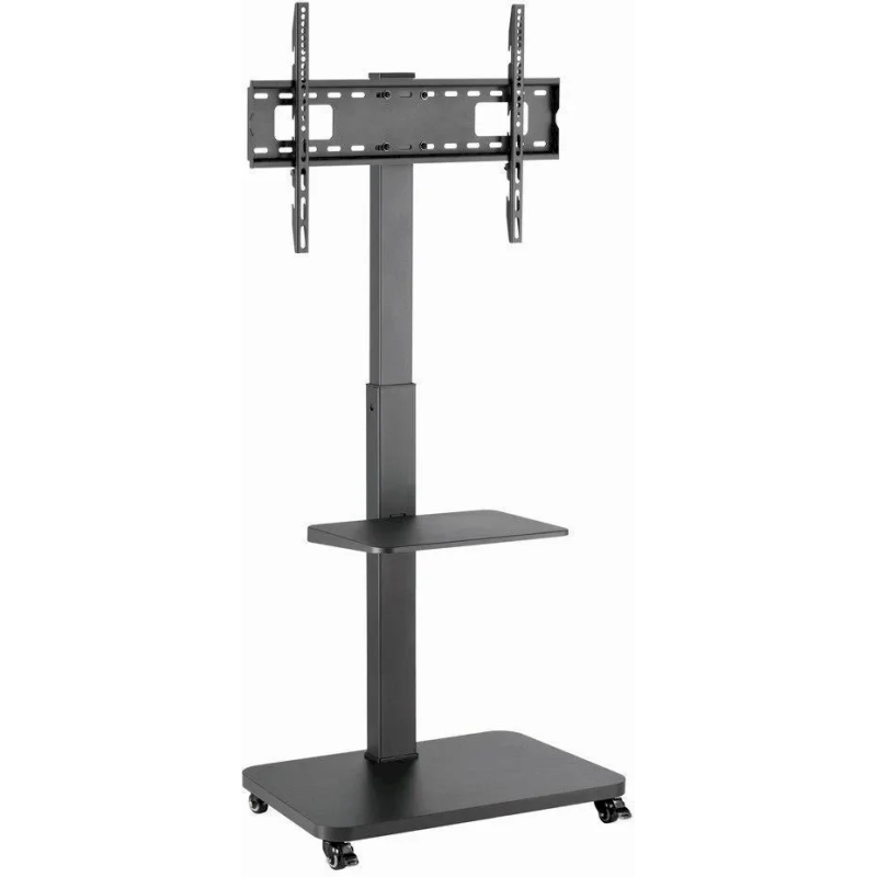 Gembird TVS-75S-02 TV floor stand with caster wheels for 37" - 75" TVs / black