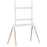 Gembird TVS-86F-01-W TV Floor Stand 55" - 86" / white