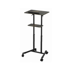 Gembird TVS-DESK-01-BK Mobile Lecture Desk with Caster Wheels / black