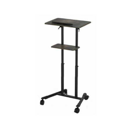 Gembird TVS-DESK-01-BK Mobile Lecture Desk with Caster Wheels / black