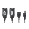 Gembird UAE-30M USB Extender 30 m / black