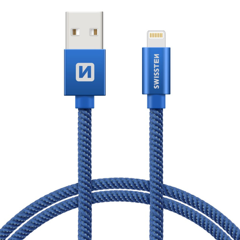 SWISSTEN SW-QU-LIGH-3A-1.2M-BL