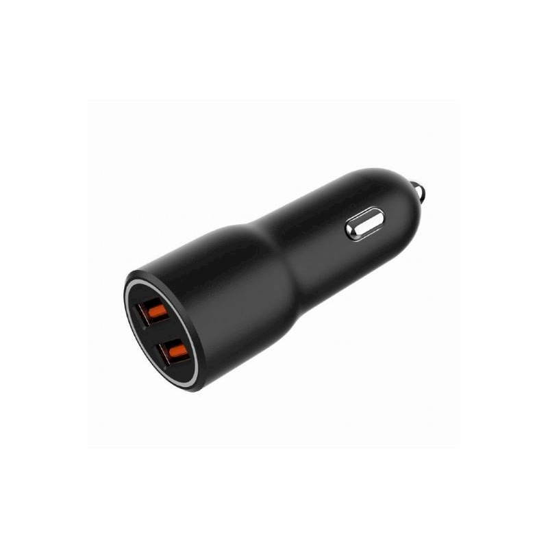 Gembird TA-UC-A2QC36-CAR-01 Car USB Charger 2x USB Type-A 36W / black