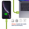 Swissten Textile Fast Charge 3A Lightning Data and Charging Cable 1.2m