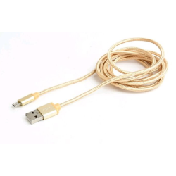 Gembird CCB-MUSB2B-AMBM-6-G Micro USB Cable USB 2.0 1.8m / gold