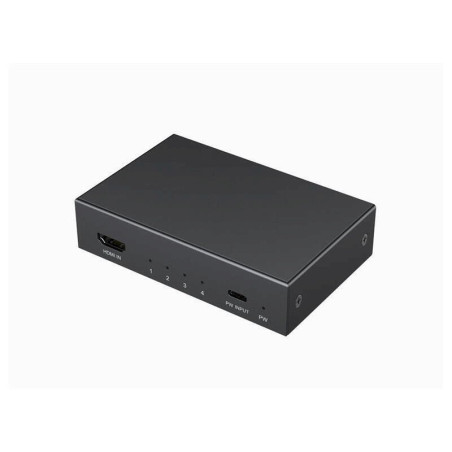Gembird DSP-HDMI4K-4P-01 HDMI Splitter 4 Ports 4K 30Hz / black