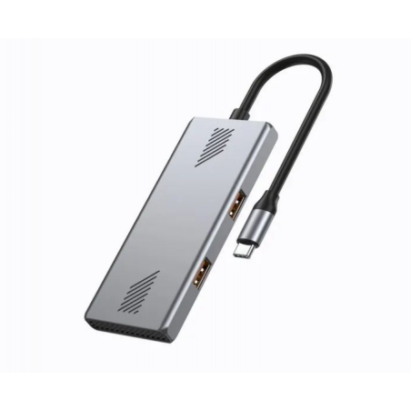 Gembird UHB-CM-U310-A2C2-01 4-Port USB 3.2 Gen 2 Hub Type-C + Type-A