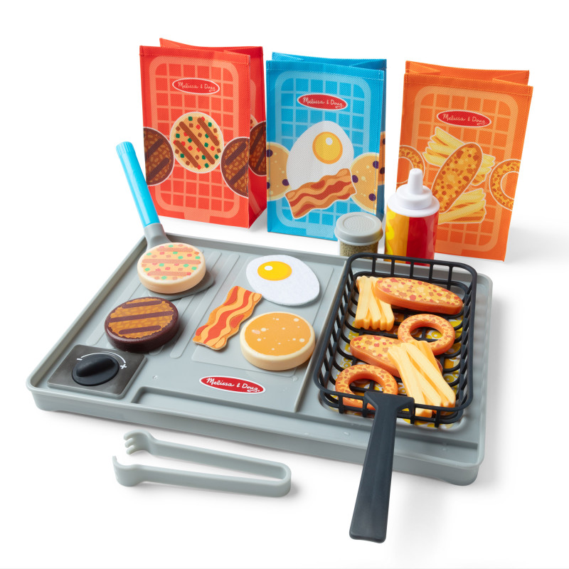 Melissa & Doug MPP PYS Flip n Fry Grill Playset GML