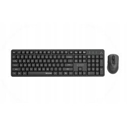 Gembird KBS-WMS-01 Desktop Set Wireless Keyboard and Mouse / black