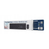 Gembird KBS-WMS-01 Desktop Set Wireless Keyboard and Mouse / black