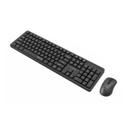 Gembird KBS-WMS-01 Desktop Set Wireless Keyboard and Mouse / black