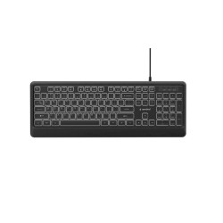 Gembird KB-UML-04 Slim Backlight USB-A+C Keyboard / US
