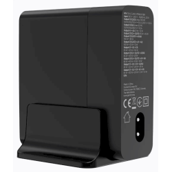Gembird TA-UC-2A3C-PD140-01-BK 5-port GaN USB Fast Charger 140W QC 3.0 PD