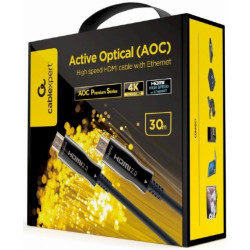 Gembird CCBP-HDMI-AOC-30M-02 Active Optical HDMI Cable 30 m HDMI 2.0 4K UHD