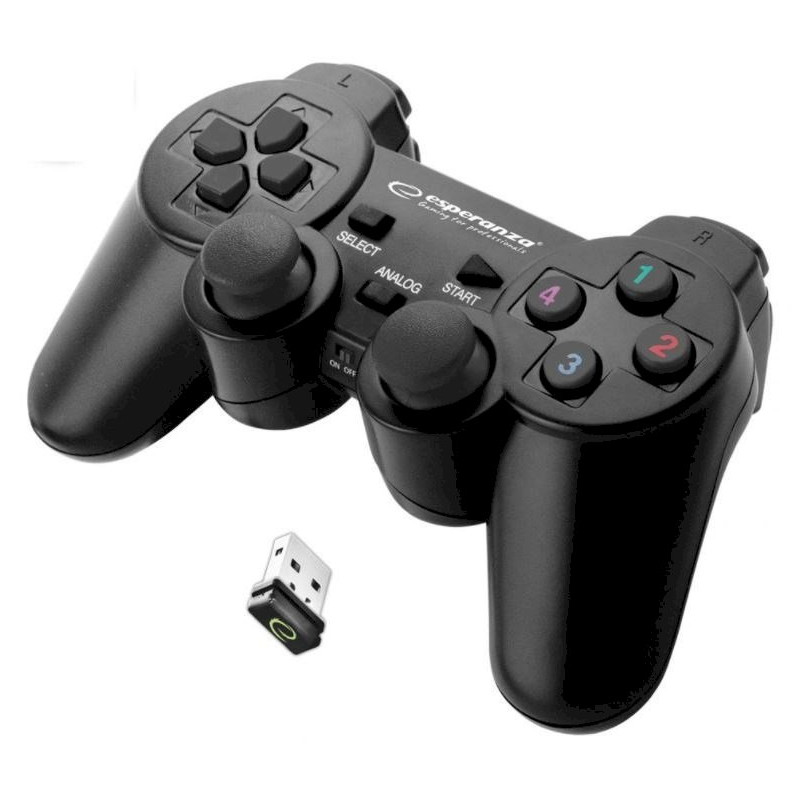 Esperanza EGG108K USB 2.0 Gaming Controller for PC, PlayStation 3