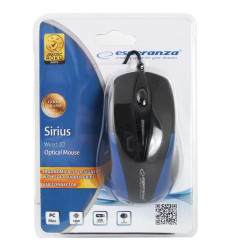 Esperanza EM102B USB Optical Mouse 800DPI