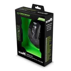 Esperanza EGM203B Scorpio USB Optical Mouse 2400DPI